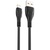 Дата кабель USB 2.0 AM to Lightning 1.0m 6A NB185 black XO (6920680879236)