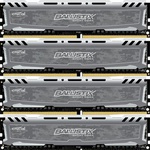 Модуль памяти для компьютера DDR4 32GB (4x8GB) 2400 MHz Ballistix Sport MICRON (BLS4C8G4D240FSB)