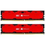 Модуль памяти для компьютера DDR4 8GB (2x4GB) 2400 MHz Iridium Red GOODRAM (IR-R2400D464L15S/8GDC)