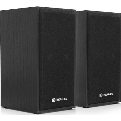 Акустична система REAL-EL S-202 USB Black (EL121200019)