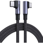 Дата кабель USB-C to USB-C 2.0m 5A 100W US335 90-degree Space Gray Ugreen (70698)