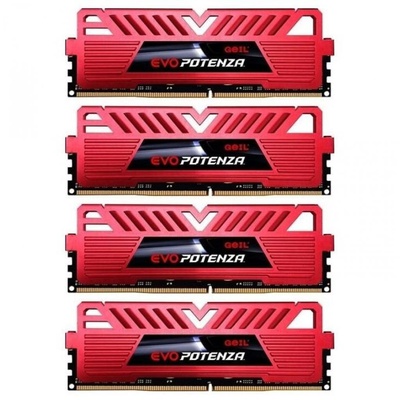 Модуль памяти для компьютера DDR4 32GB (4x8GB) 2133 MHz POTENZA Heatsink System GEIL (GPR432GB2133C15QC)