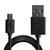Дата кабель USB 2.0 AM to Micro 5P 1.0m Cu, 2.1A, Black Grand-X (PM01B)
