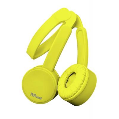 Наушники Trust Nano On-Ear Mic Yellow (23106)