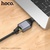 Перехідник USB-C to RJ45 Ethernet 100Mbps gray HOCO (6942007645607)