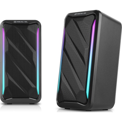 Акустична система REAL-EL S-130 USB Black (EL121100018)