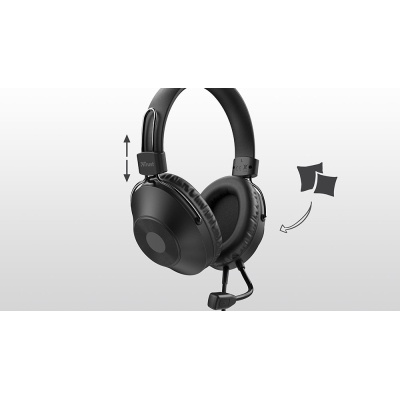 Навушники Trust Zaru USB Black (24187)