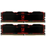 Модуль пам'яті для комп'ютера DDR4 16GB (2X8GB) 3200 MHz IRDM X Black Goodram (IR-X3200D464L16SA/16GDC)