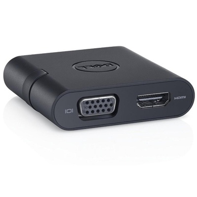 Переходник Dell DA200 USB-C to HDMI/VGA/Ethernet/USB 3.0 (470-ABRY)