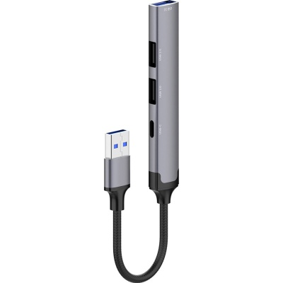 Концентратор ColorWay USB-A 4-в-1 USB2.0х3/USB3.0 (CW-HUB05)