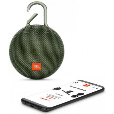 Акустическая система JBL Clip 3 Green (JBLCLIP3GRN)