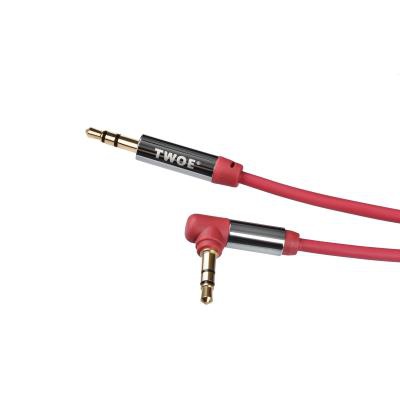 Кабель мультимедийный Jack 3.5mm to Jack 3.5mm 1.8m red 2E (2E-W9653RRD)