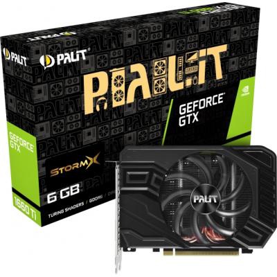 Видеокарта PALIT GTX1660Ti STORMX OC 6G GDDR6 (NE6166TS18J9-161F)