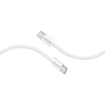 Дата кабель USB-C to USB-C ecoline-cc120.white Promate (ecoline-cc120.white)