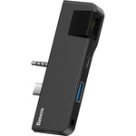 Концентратор Baseus USB3.1 Type-C+3.5mm toHDMI/USB 3.0/Type-C/3.5mm forSurfaceGo (CAHUB-FT01)