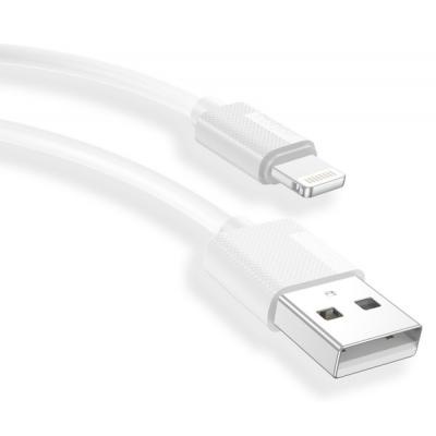 Дата кабель USB 2.0 AM to Lightning 0.3m Nets T-L801 White T-PHOX (T-L801(0.3) White)