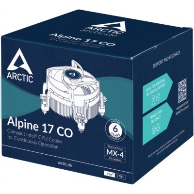 Кулер до процесора Arctic Alpine 17 CO (ACALP00041A)