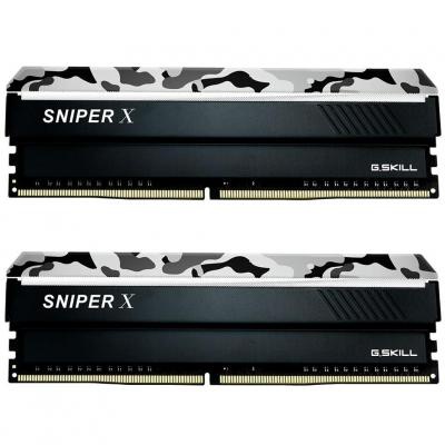 Модуль памяти для компьютера DDR4 16GB (2x8GB) 2400 MHz Sniper X G.Skill (F4-2400C17D-16GSXW)