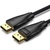 Кабель мультимедійний DisplayPort M to DisplayPort M 1.0m black Vention (HCCBF)