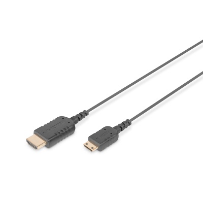 Кабель мультимедійний HDMI M to HDMI mini M 2.0m black Digitus (DB-330121-020-S)