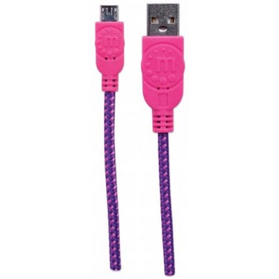 Дата кабель USB 2.0 AM to Micro 5P 1.8m Manhattan (352741)