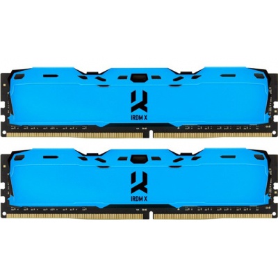 Модуль памяти для компьютера DDR4 16GB (2x8GB) 3200 MHz IRDM Blue Goodram (IR-XB3200D464L16SA/16GDC)