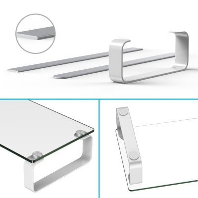 Подставка для монитора BeCover B6 Transparent (704672)