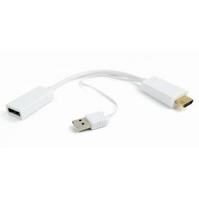 Перехідник HDMI на DisplayPort Cablexpert (DSC-HDMI-DP-W)