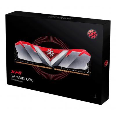 Модуль памяти для компьютера DDR4 8GB 3600 MHz XPG Gammix D30 Red ADATA (AX4U360038G17-SR30)