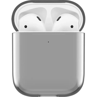 Чохол для навушників Incase Clear Case for AirPods Black (INOM100644-BLK)