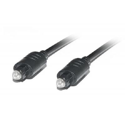 Кабель мультимедійний Optical Toslink M-M 2m black REAL-EL (EL123500037)