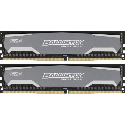Модуль памяти для компьютера DDR4 16GB (2x8GB) 2400 MHz Ballistix Sport MICRON (BLS2C8G4D240FSA)