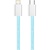 Дата кабель USB-C to Lightning 1.0m 27W blue ColorWay (CW-CBPDCL061-BL)