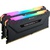 Модуль пам'яті для комп'ютера DDR4 16GB (2x8GB) 4000 MHz Vengeance RGB PRO Black Corsair (CMW16GX4M2K4000C19)