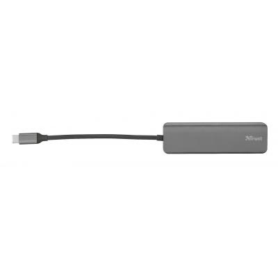 Концентратор Trust Halyx USB-C to 4-Port USB-A 3.2 ALUMINIUM (23328_TRUST)