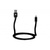 Дата кабель USB 2.0 AM to Lightning 1.0m Fur black 2E (2E-CCLAC-BLACK)