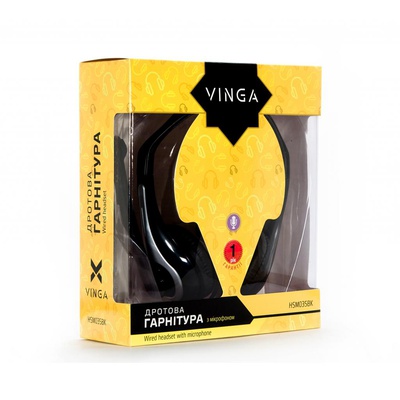 Наушники Vinga HSM035 Black (HSM035BK)