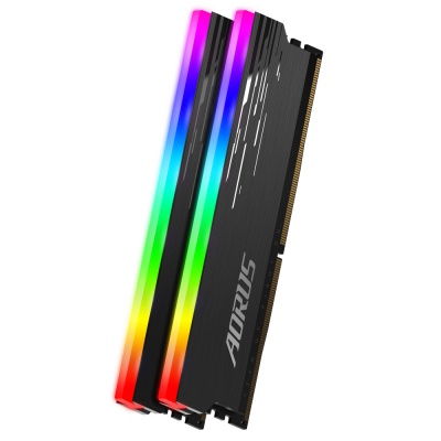 Модуль пам'яті для комп'ютера DDR4 16GB (2x8GB) 3733 MHz AORUS RGB Memory boost GIGABYTE (GP-ARS16G37)