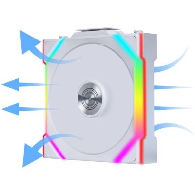 Кулер до корпусу Lian Li Uni Fan SL WIRELESS Reverse, 120-1, Wh (G99.12RSL1W1W.00)
