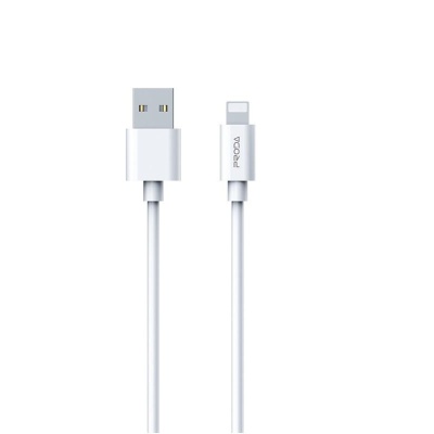 Дата кабель USB 2.0 AM to Lightning 2.4A white Proda (PD-B72i-WHT)