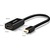 Перехідник Mini DisplayPort M to HDMI F 1080p MD112 black UGREEN (10461)