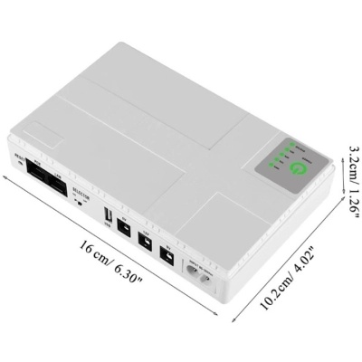 Пристрій безперебійного живлення XoKo DC1018P, 10400 mAh, White (XK-DC1018P-WH)