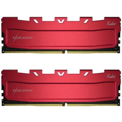 Модуль памяти для компьютера DDR4 32GB (2x16GB) 3466 MHz Red Kudos eXceleram (EKRED4323418AD)