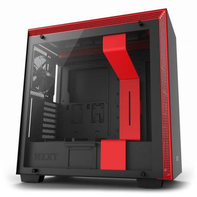 Корпус NZXT H700 Black Red (CA-H700B-BR)