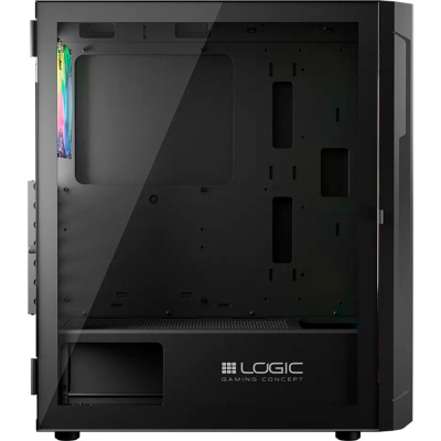 Корпус Logic concept ARAMIS MESH+GLASS ARGB fans 4x120mm BLACK (AT-ARAMIS-10-0000000-0002)