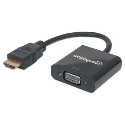 Переходник HDMI M to VGA F (without audio) Manhattan Intracom (151467)