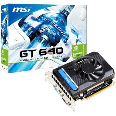 Видеокарта GeForce GT640 4096Mb MSI (N640-4GD3)