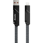 Дата кабель USB 2.0 AM/USB-C to Lightning + Type-C 1.5m PD-B96th Black Proda (PD-B96th-BK)