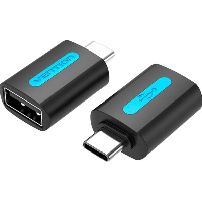 Перехідник USB 2.0 Type-C to USB AF (OTG) Vention (CDTB0)