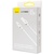 Дата кабель USB 2.0 AM to USB-C 1.0m Superior Fast Charging 60W white Baseus (CAYS000902)